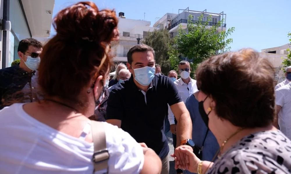 Τσίπρας από Ιεράπετρα: "Nα μην κλείσει η κυβέρνηση τα νοσοκομεία"
